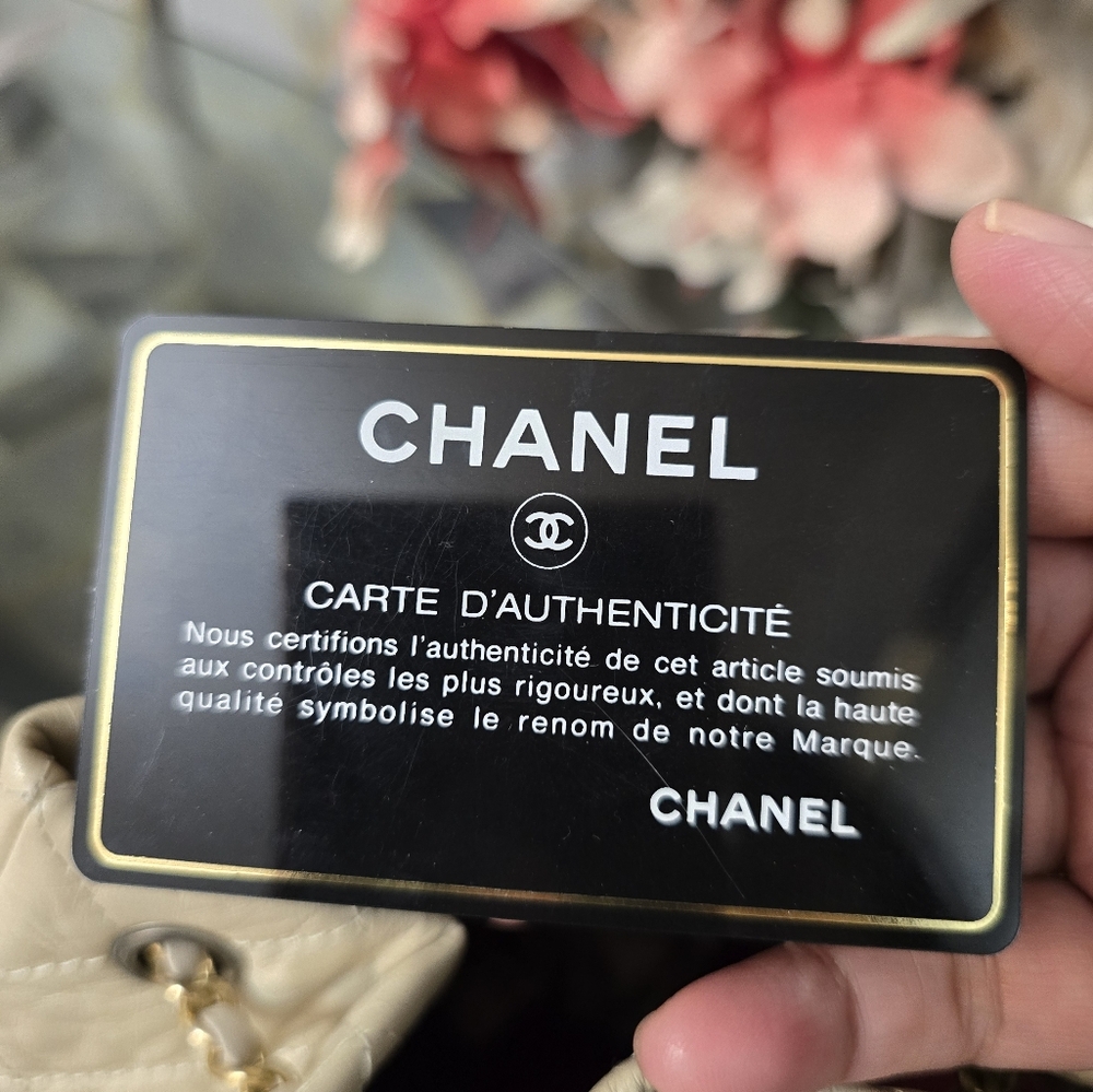 Chanel Beige Aged Calfskin Quilted Gabrielle Backpack - Picture 10 of 12